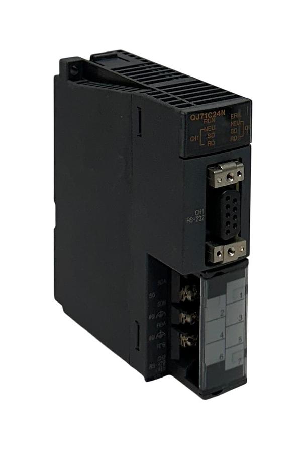 Used MITSUBISHI ELECTRIC QJ71C24N MELSEC-Q RS-232 / RS-422 / 485 MODULE 5VDC NSNP
