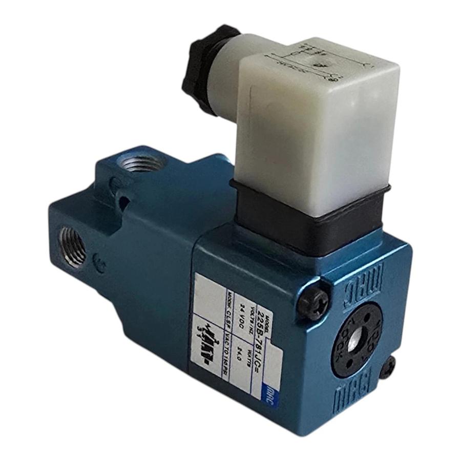 MAC Valve 225B-781JC | 225B-781JC-CLSF 3/2-way Solenoid Valve 24VDC 150PSI NSMP