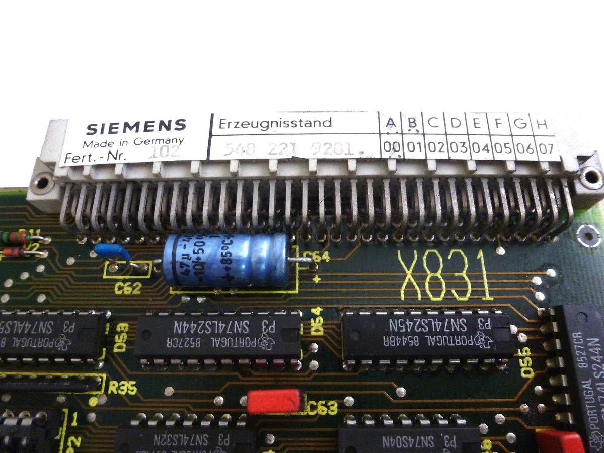 Used SIEMENS 6FX1122-1AA02 CNC COUPLING MODULE 03830 548-221-9201 6FX11221AA02