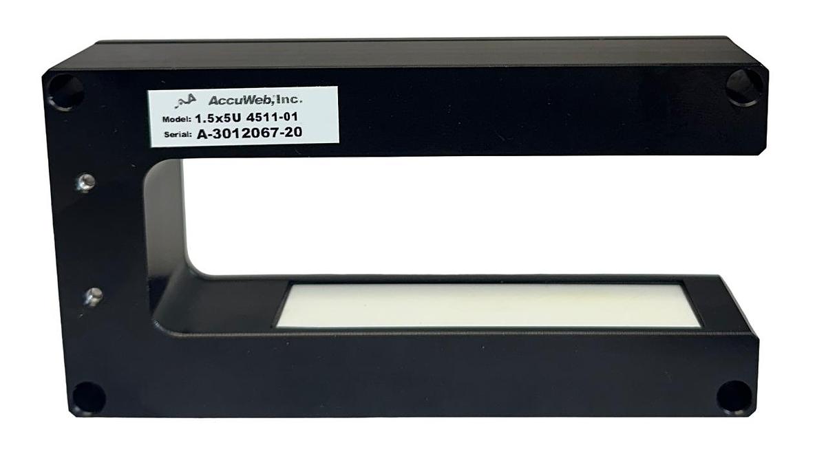 Used AccuWeb INC 1.5x5U 4511-01 / 451101 WIDE ARRAY EDGE DETECTOR SENSOR NSNP