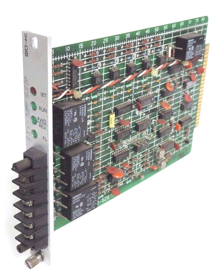 Used RELIANCE ELECTRIC 0-52875-1 PC BOARD V/T DIGITAL BOARD VTDB