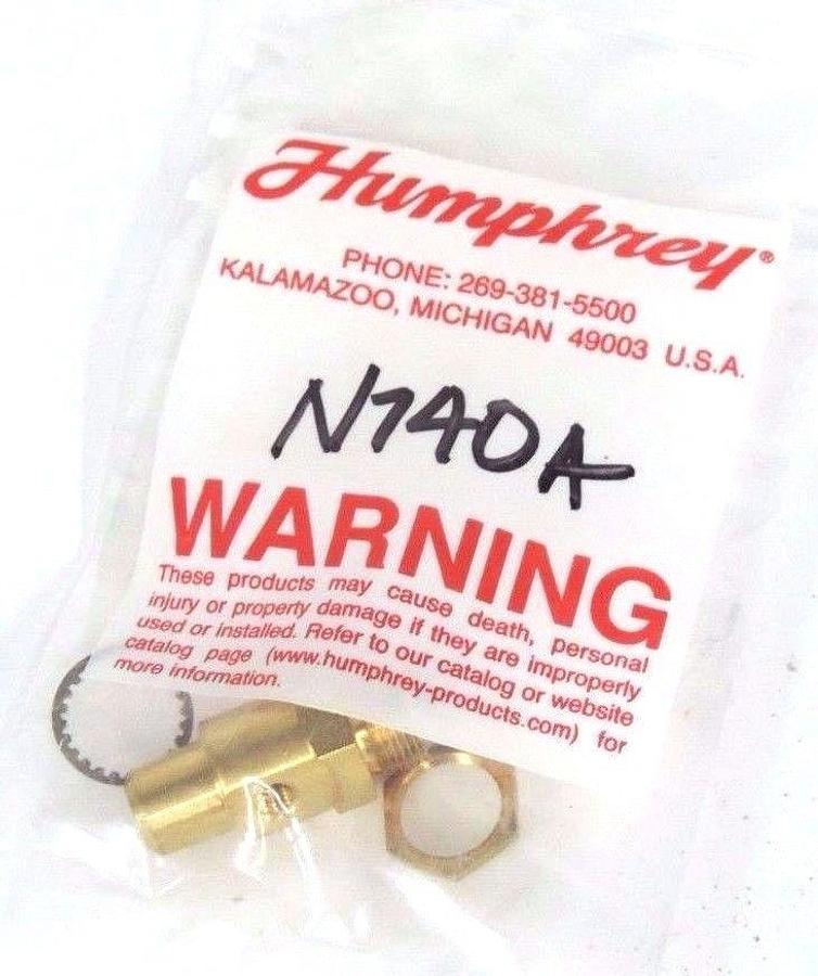 Used NEW HUMPHREY N740A VALVE ASSEMBLY CONVEYOR BRASS N740