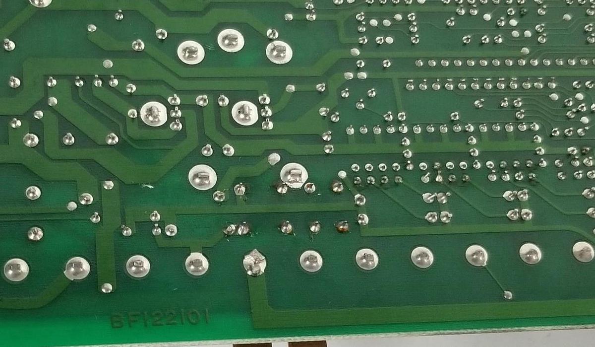 Used GENERAL ELECTRIC CF12101ABG01 CONTROL BOARD BF122101 , DT-DV