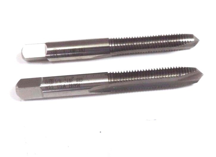 Used LOT OF 2 NEW UB 5/16-24NF GH3 HAND TAPS HSS 201956