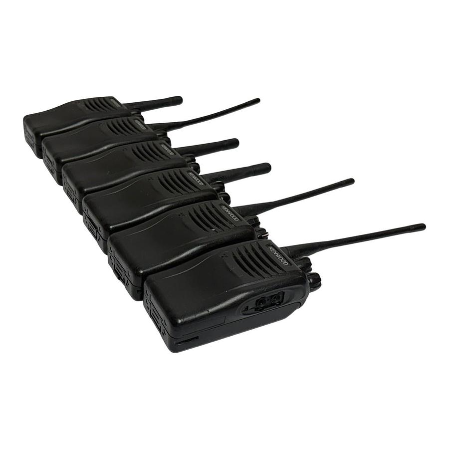 Used Kenwood TK-3360-K UHF Two Way Radio Transceivers - Lot of 6