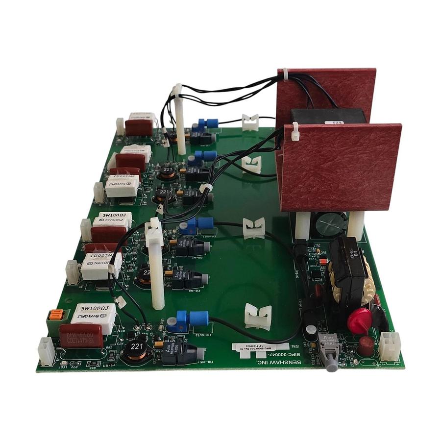 Benshaw BIPC-300047-01 Rev 18 Fiber Optic Gate Driver Card Redistart Micro II
