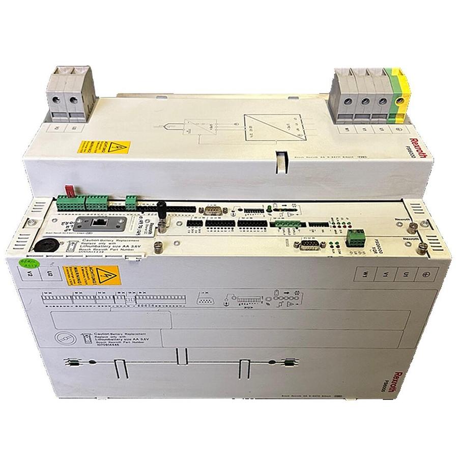 Used REXROTH PSI 6300.637 L2 / PSI6300637L2 INVERTER DRIVE R911330142-AB1 W/ MODULES