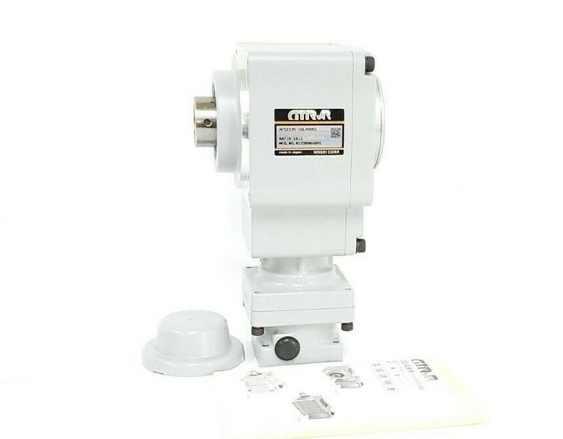 Used NIB NISSEI / GTR-AR AFCZ22S-15L400S1 TRANSMISSION REDUCER 15:1 RATIO