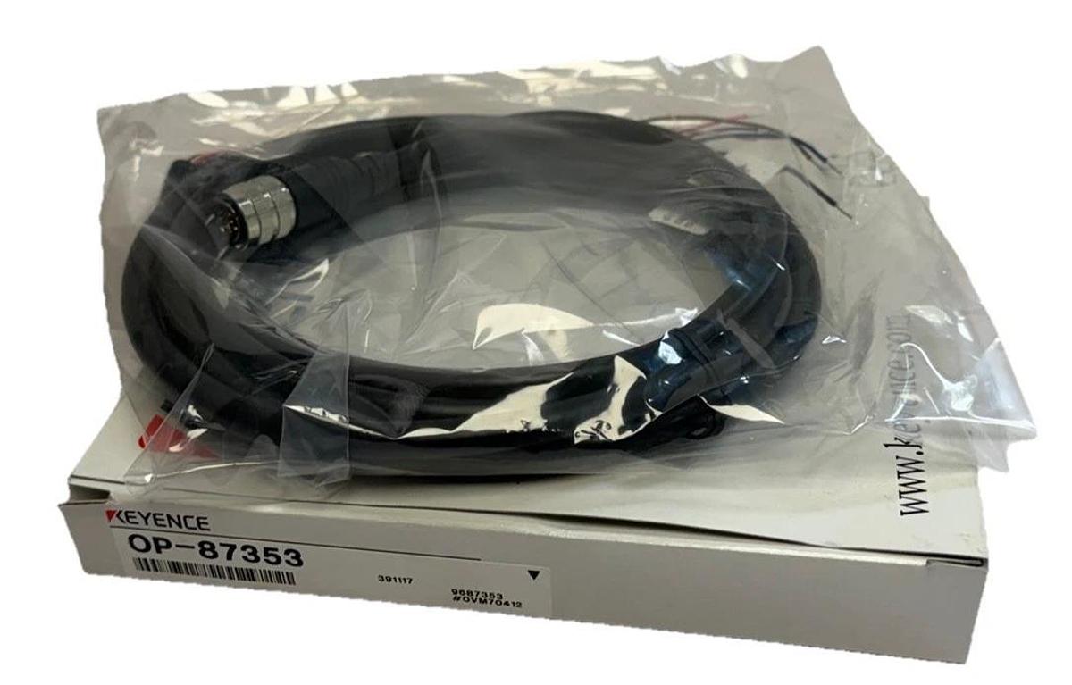 Keyence OP-87353 | OP87353 Control Cable 2m NFPA79 for SR-2000 / SR-1000 etc NEW