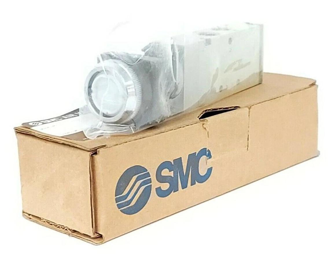 Used NIB SMC NVFM250-N02-33 MECHANICAL OPERATED VALVE NVFM250N0233, 0-140 PSIG