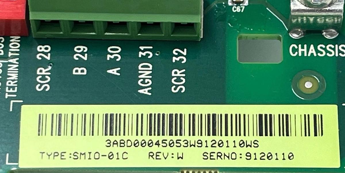 New ABB ACS550 SMIO-01C Control Board - 3ABD00018196 - Inverter Motherboard