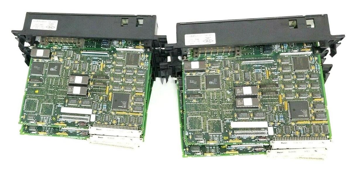 Used LOT OF 6 GE FANUC IC697BEM731L GENIUS BUS MODULES 44A729723-G01, IC697BEM731