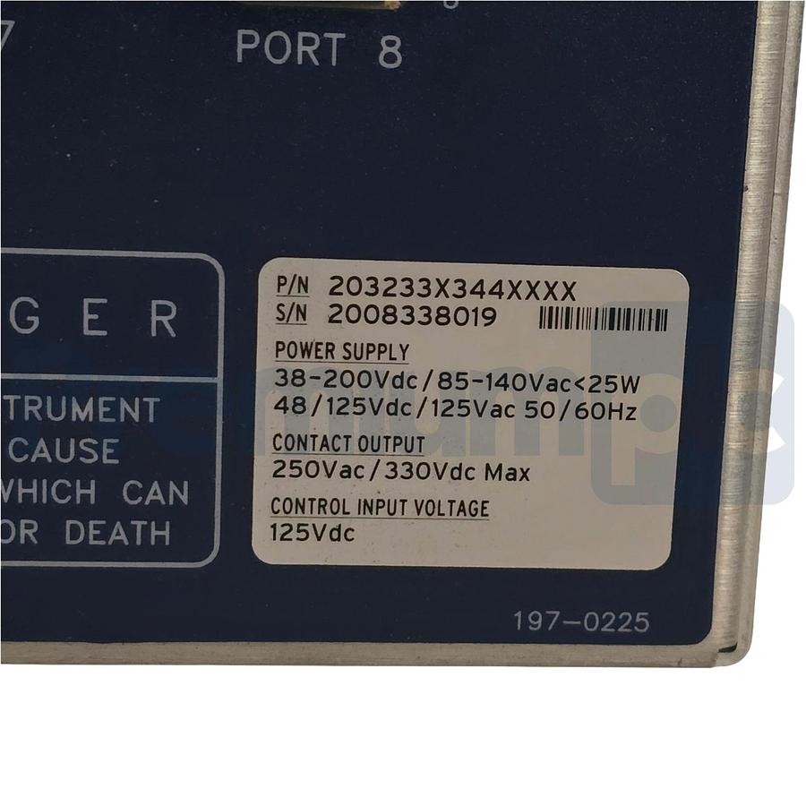 Used SCHWEITZER SEL-2032 SCADA RTU COMMUNICATIONS PROCESSOR P/N: 203233X344XXXX NSNP
