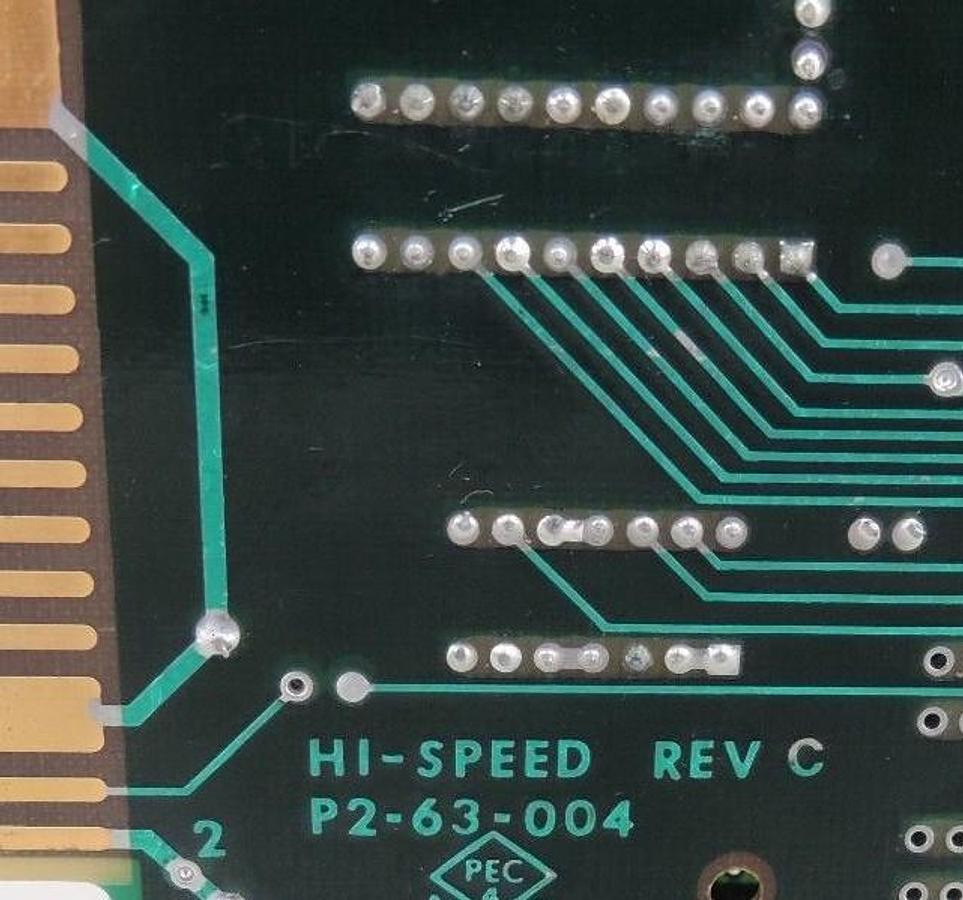 Used HI-SPEED P2-62-122, P2-63-004, B-2-65-098 WEIGHT FEEDBACK MODULE ASSEMBLY