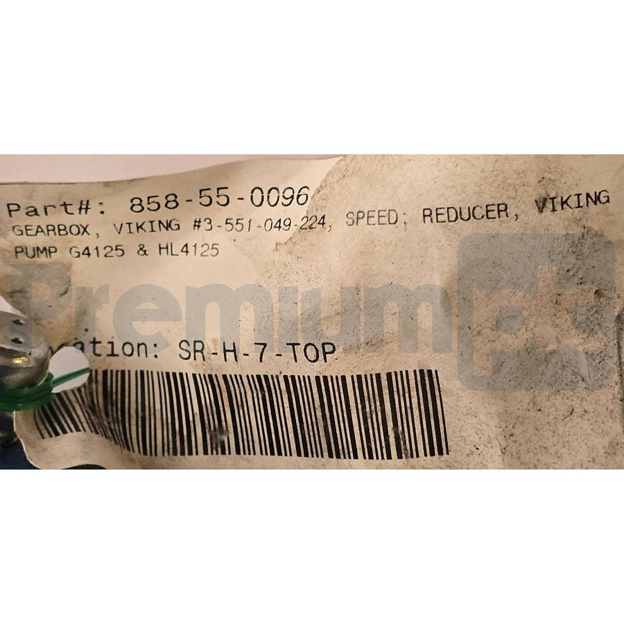 Viking Pump 858-55-0096 | 3-551-049-224 Gear/Speed Reducer 2.24:1 Ratio NEW