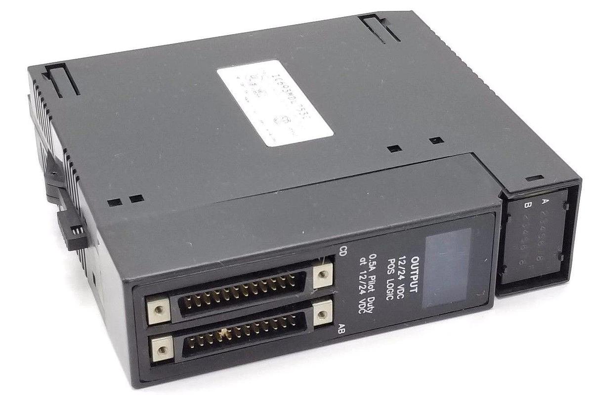 Used GE FANUC IC693MDL753C OUTPUT MODULE 12/24 VDC, 0.5A, 32 PT POS