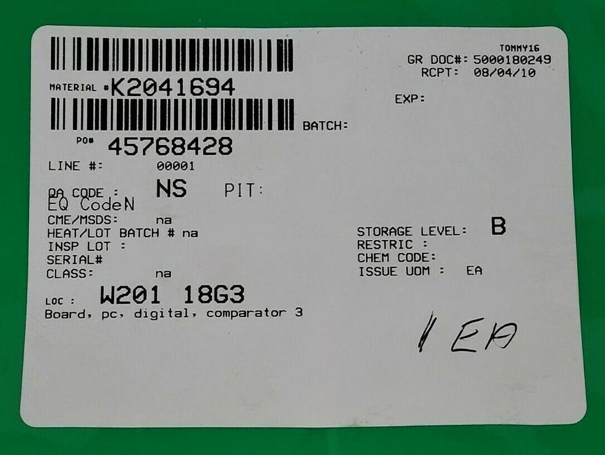 Used HAGAN 398545 DIGITAL COMP 3 BOARD REV. C 398542-002