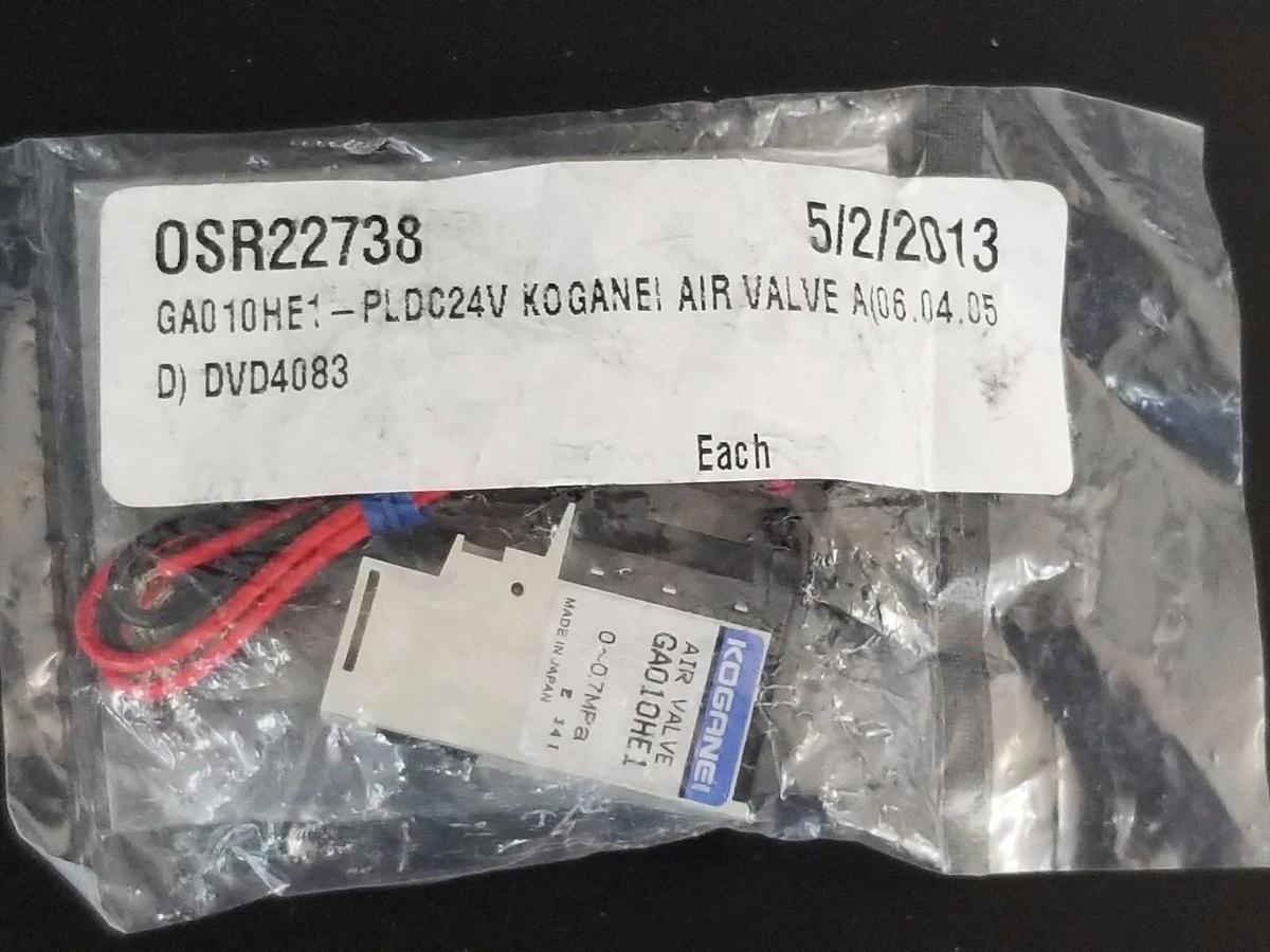 Used NEW KOGANEI GA010HE1 AIR VAVLE 0~0.7MPa