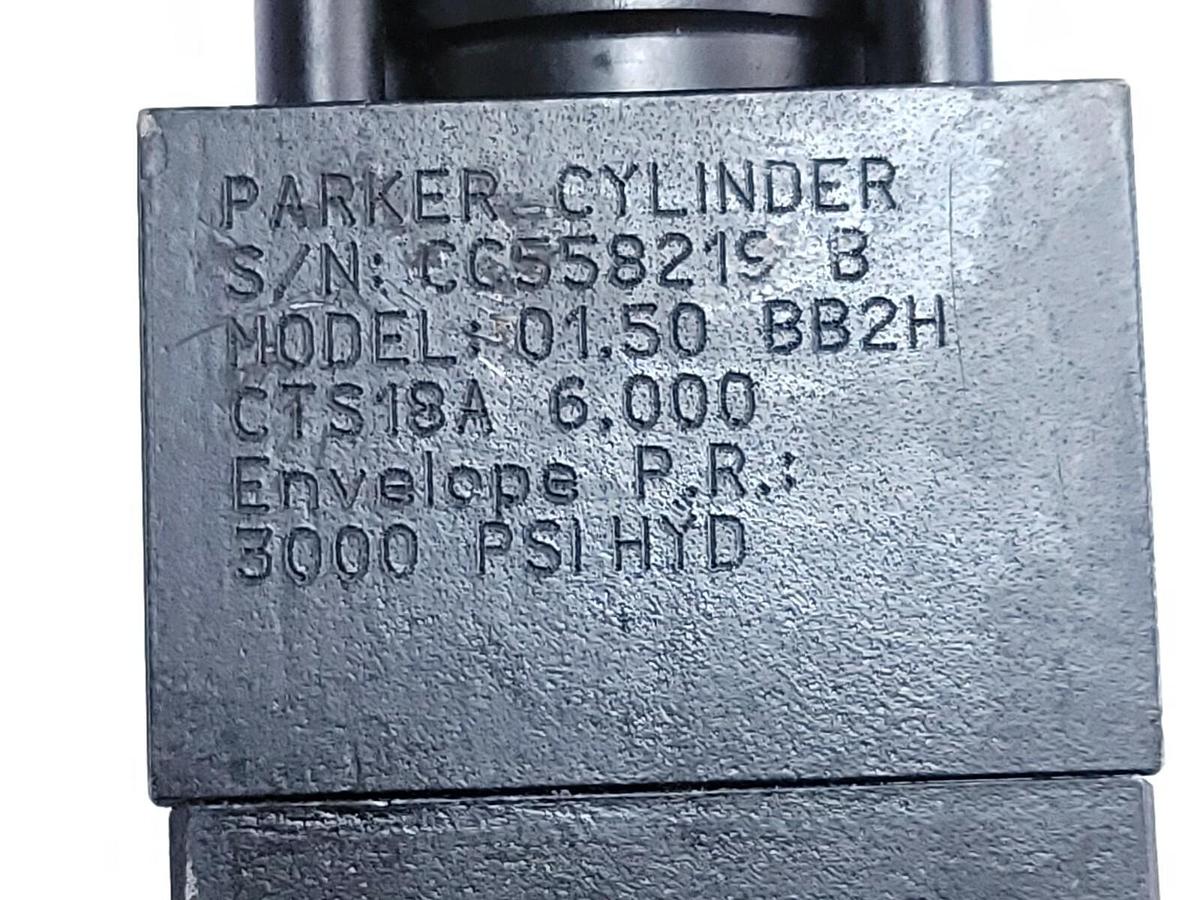 Used NEW PARKER 01.50 BB2HCTS18A 6.000 CYLINDER 3000 PSI HYD