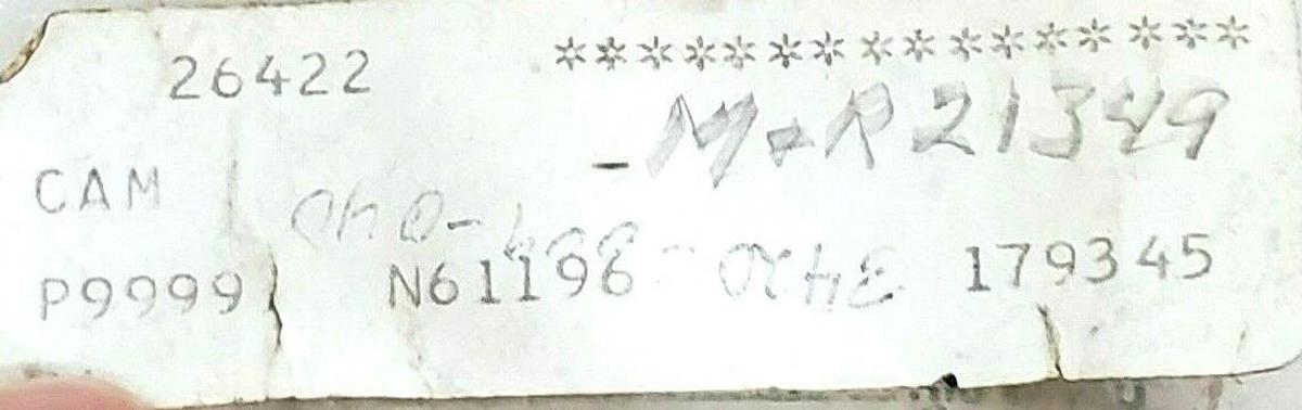 NEW CASTLE 26422 CAM P9999, N61196, 179345