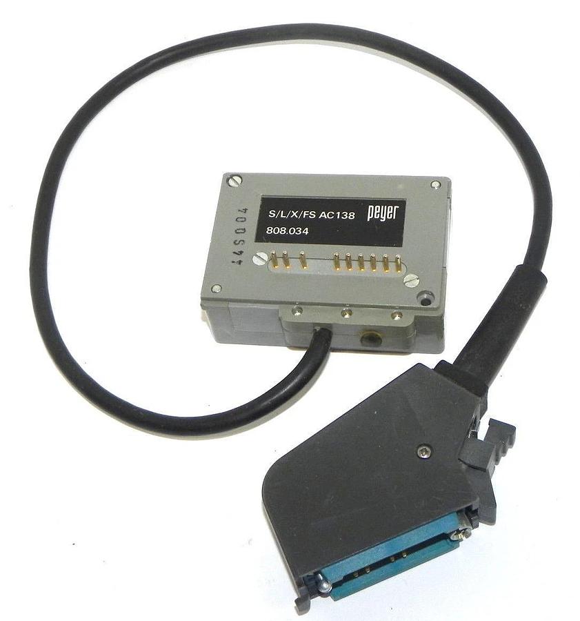 Used PEYER S/L/X/FS AC138 CONNECTOR 808.034