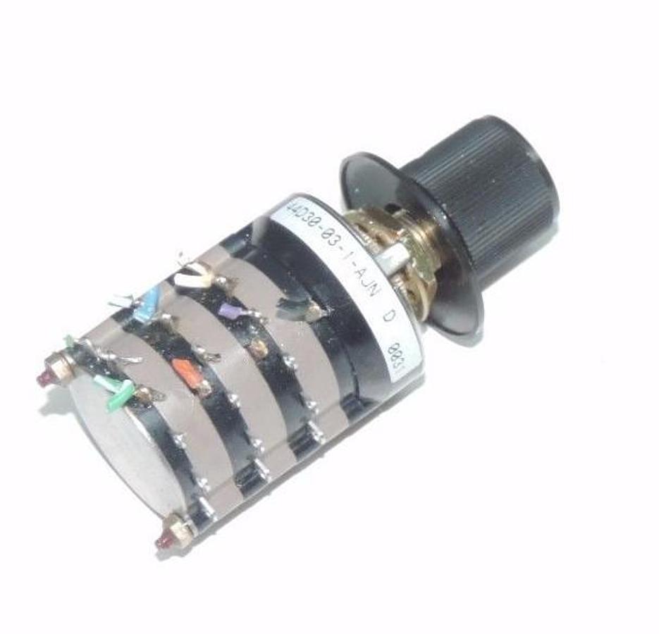 Used GRAYHILL 44D30-03-1-AJN ROTARY SWITCH 44D30031AJN