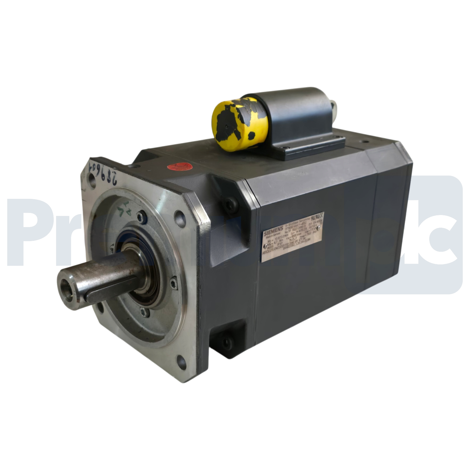 Used Siemens 1FT6082-8AK71-4EB2 SIMOTICS S Brushless AC Servo Motor w/ Brake 24V NEW