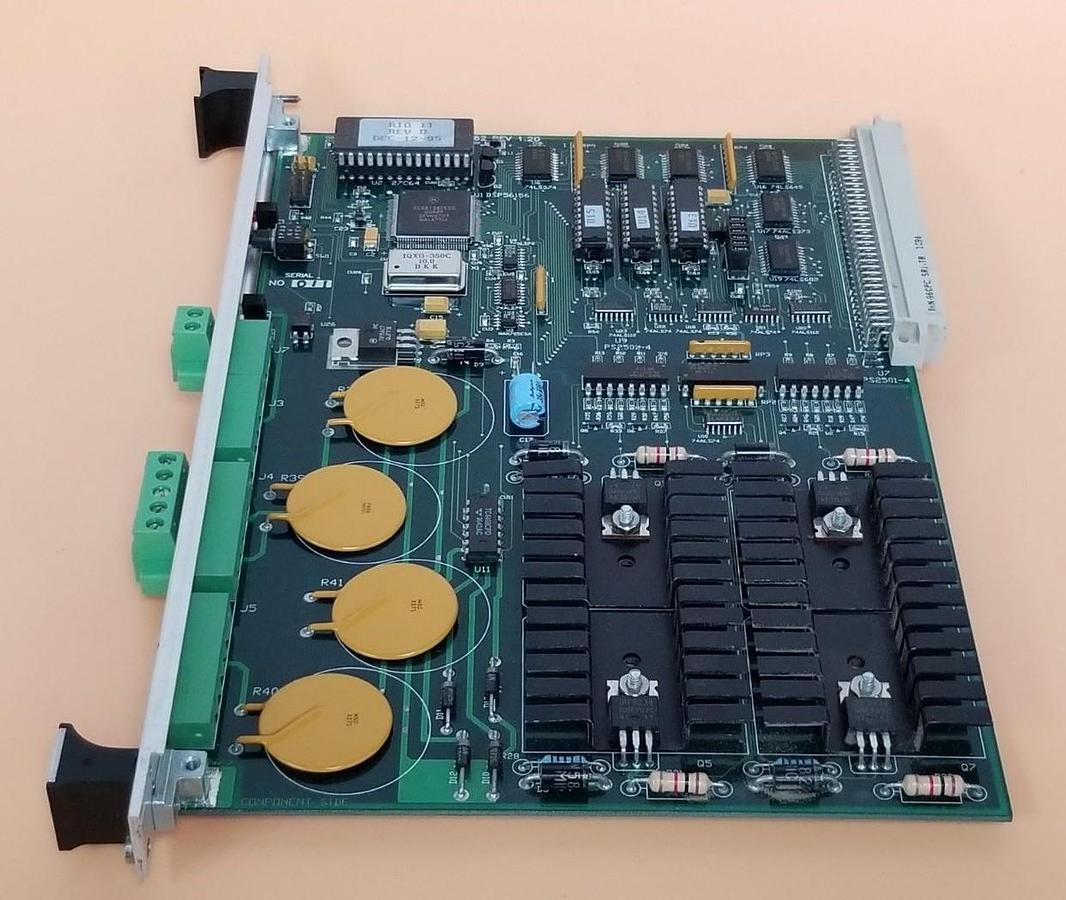 Used MOTOROLA VE00085696 RIO II PC CONTROL BOARD AES-0262 REV. 1.20