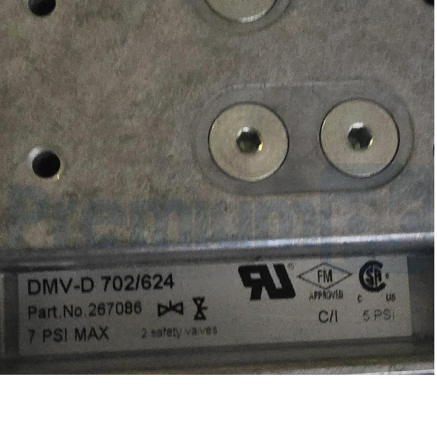 Used Dungs 267086 | 244-167P Dual Modular Safety Valve DMV-D 702/624L NSMP (read)
