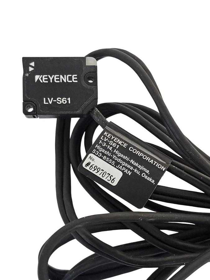 NEW KEYENCE LV-S61 PHOTOELETRIC SENSOR LVS61 NSNP