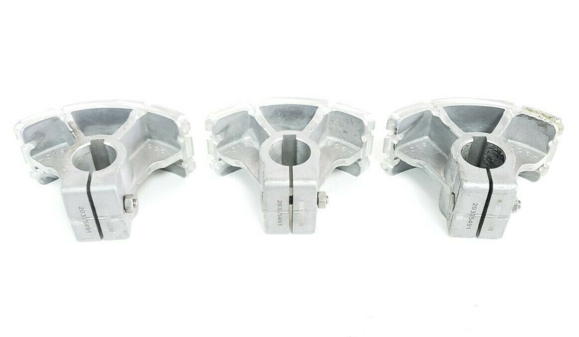 Used LOT OF 3 KRONES G043056290 ALUMINUM PALLET NECKS RM. 16 OZ PLASTIC 20375491