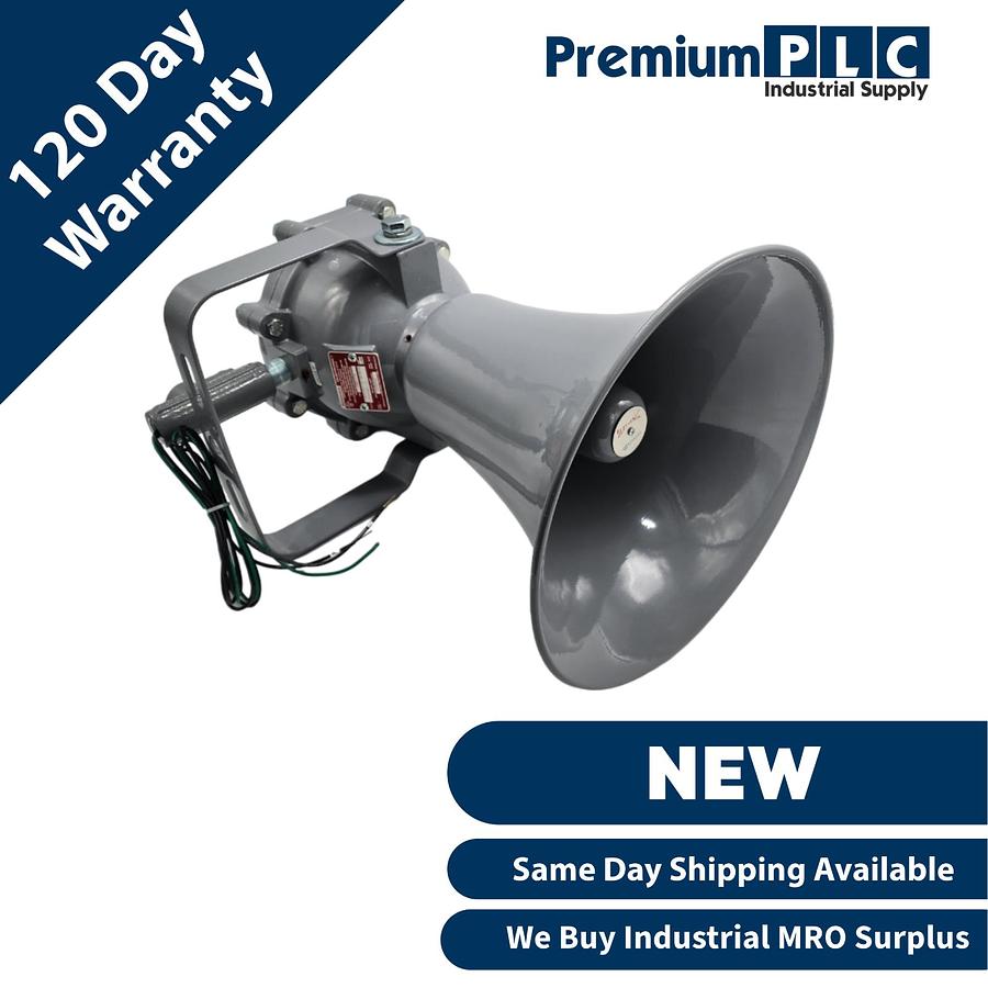 Used NEW EDWARDS SIGNALING 5522M-Y6 / 5522M AC/DC DUOTRONIC HORN EXPLOSION PROOF