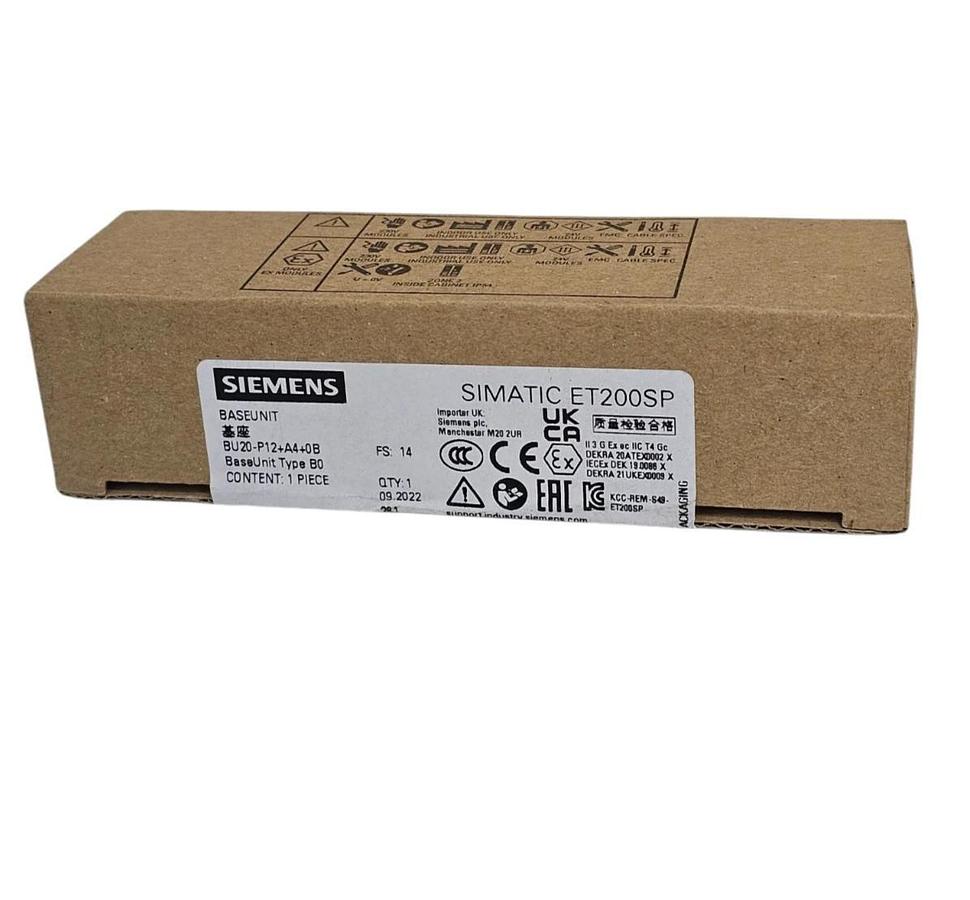 Used SIEMENS 6ES7193-6BP20-0BB0 BASEUNIT SIMATIC ET200SP 6ES71936BP200BB0 NSFS