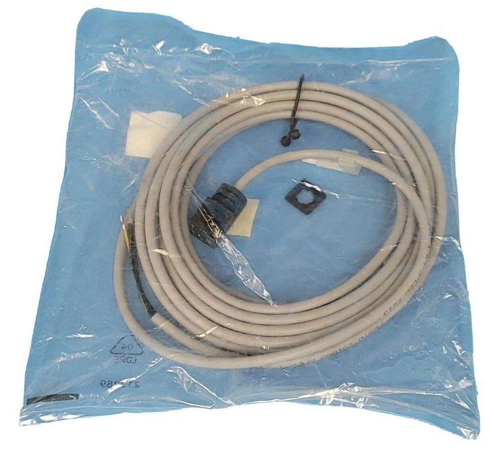Used NEW FESTO KMEB-1-24-5-LED CABLE WITH SOLENOID 3 PIN PLUG SOCKET 151689