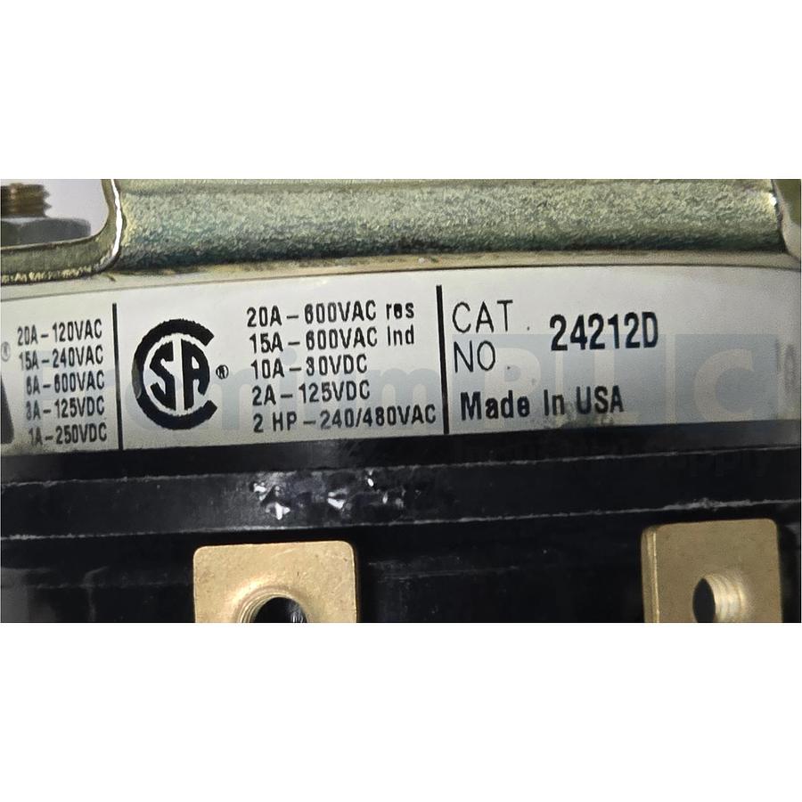 Used NEW ElectroSwitch 24212D SERIES 24 ROTARY CONTROL SWITCH W/O HARDWARE NSNP