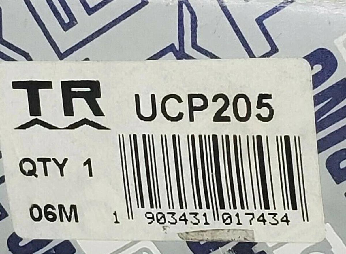 Used NIB TR BEARING UCP205 PILLOW BLOCK BEARING