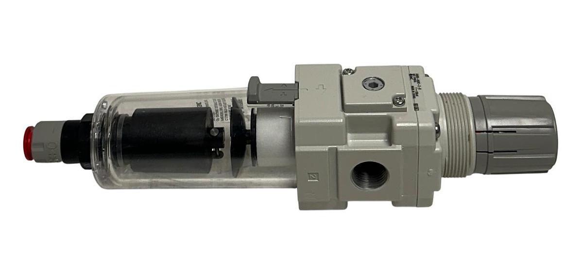 Used SMC AW30-N03C-Z-B / AW30N03CZB INTEGRATED FILTER / REGULATOR 3/8'' PORT NSNP