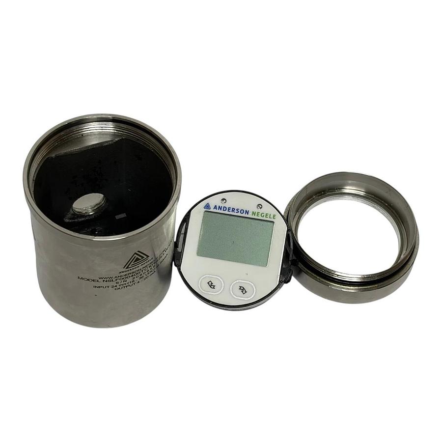 Used Anderson-Negele NSLF000400TC101I42LLWXXX Continuous Level Transmitter As-Is