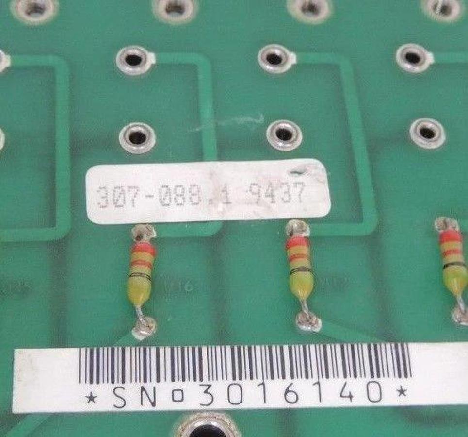 Used UNICO 307-088.1 0543 PC BOARD 3070881 9437