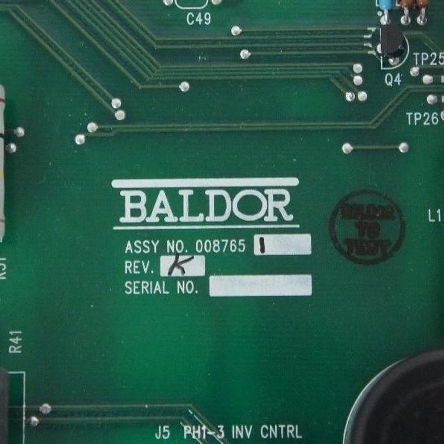 Used NEW BALDOR 1087671 REV. A INTERFACE BOARD ASSY NO: 0087651 REV. K, 96000.293