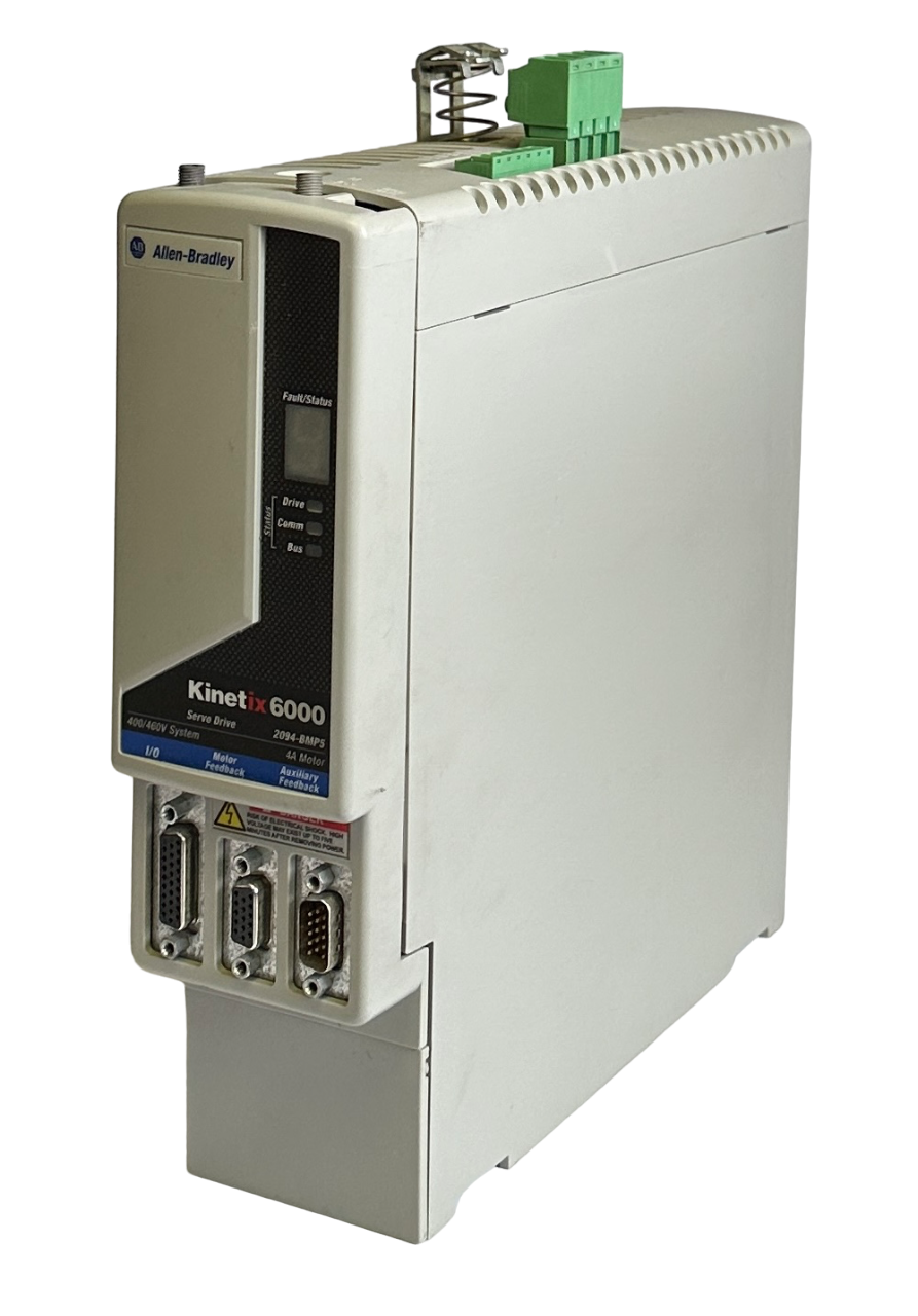 Used ALLEN BRADLEY 2094-BMP5 /A Kinetix 6000 SERVO DRIVE 400/460V 3PH 2094BMP5