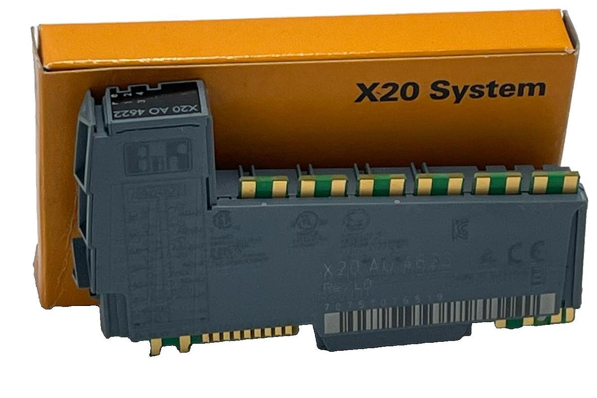 Used B&R X20AO4622 X20 Analog Output Module 4-Channel ±10V 0-20mA 13-Bit 0x1BA3 NSMP