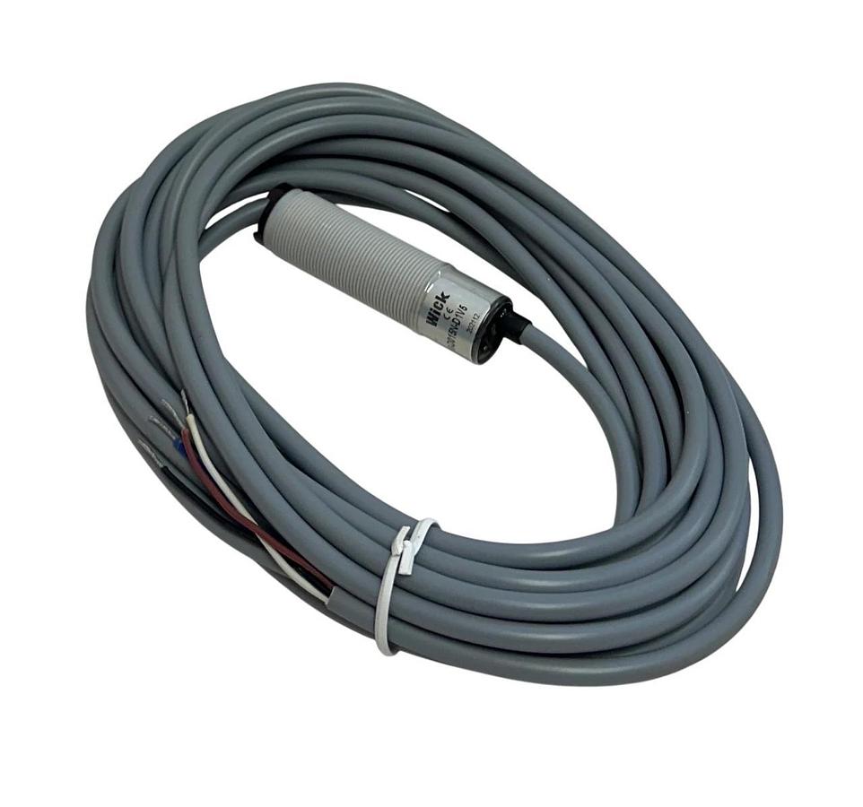 WICK ELECTRONIC PPM18-D015N-D1V5 / 202112 PHOTOELECTRIC SENSOR 10-30VDC M18 NSMP