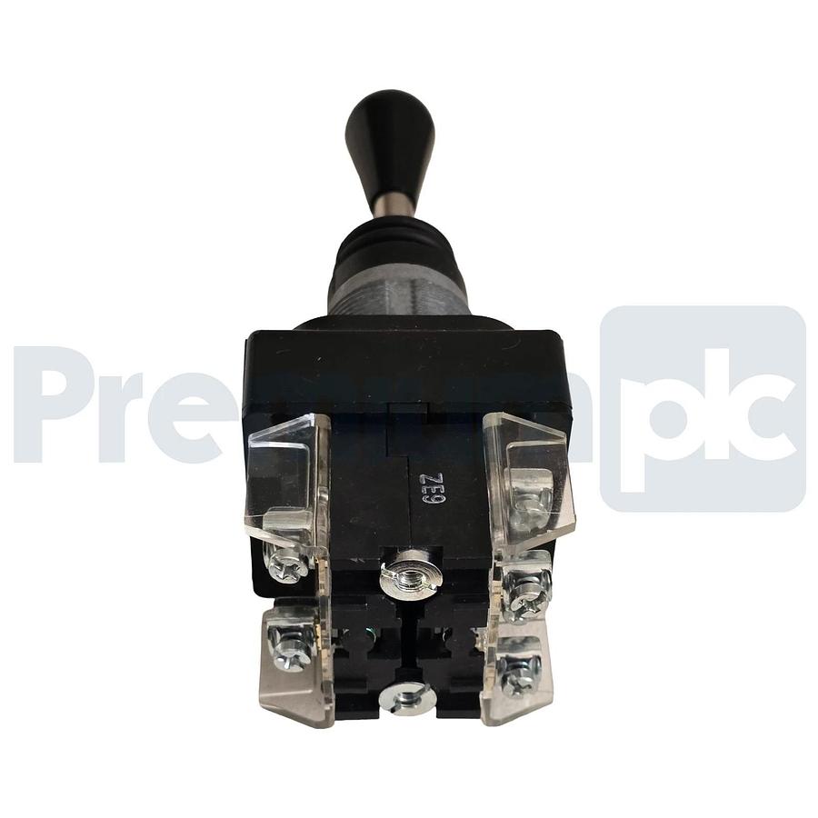 Allen-Bradley 800T-T2H3NNXX /T 30mm 2-Way Toggle Switch Spring Return, 2NO/2NC