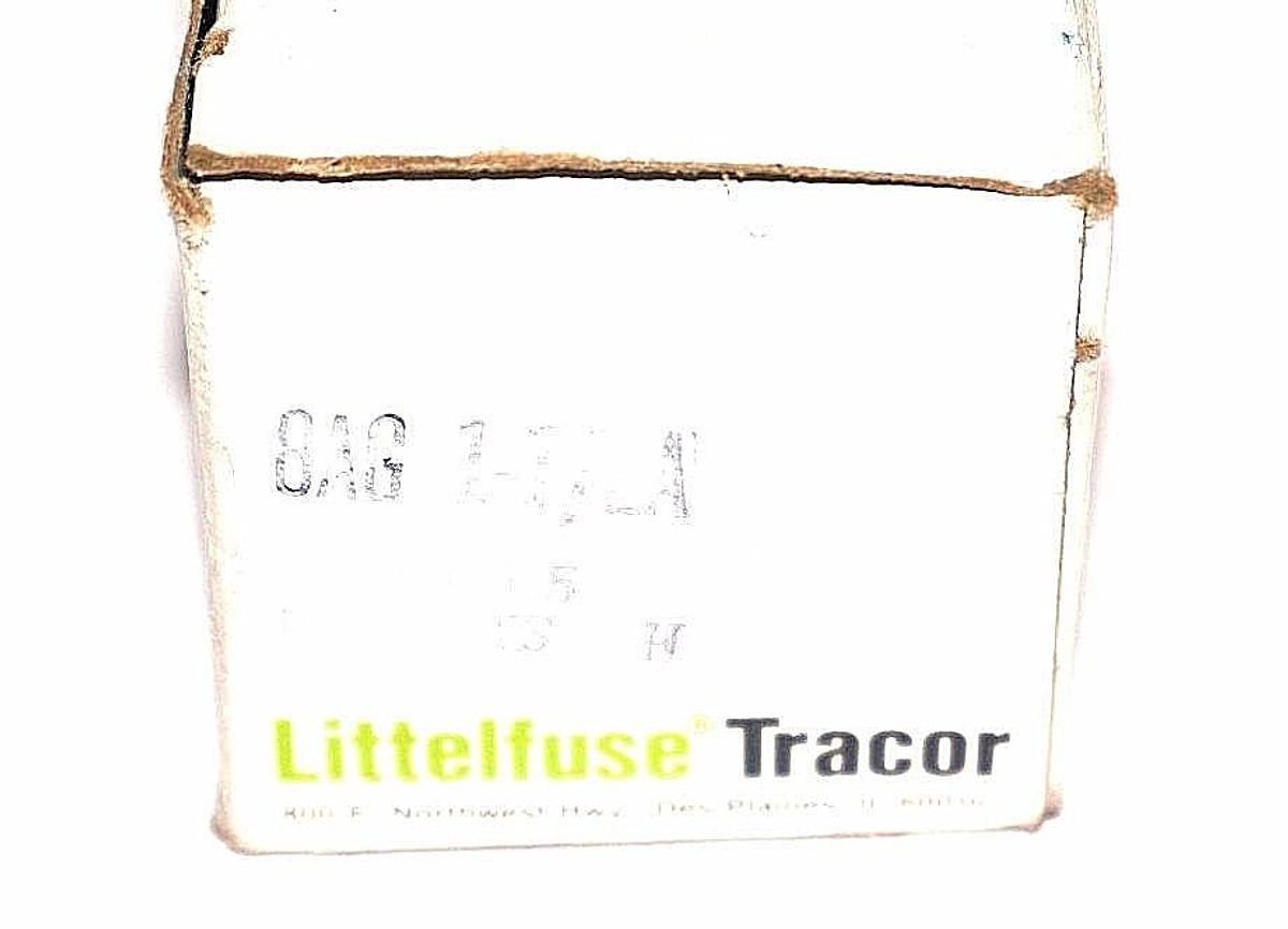 Used LOT OF 79 NEW LITTELFUSE TRACOR 8AG-1-1/2A FUSES 8AG112A