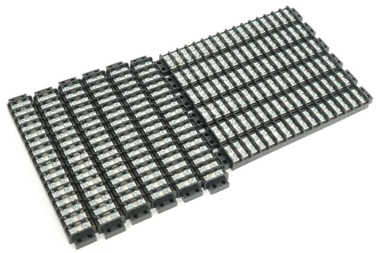 Used LOT OF 12 NEW MOLEX / BEAU TERMINAL STRIPS BEAU-78 32 POSITION BEAU 78