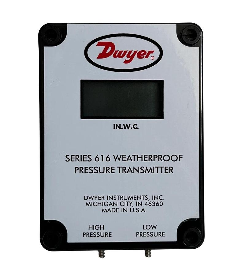 NEW DWYER 616W-4-LCD / 616W4LCD SERIES 616 WEATHERPROOF PRESSURE TRANSMITTER