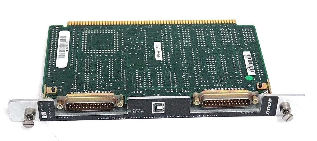 NEW UNICO 314-739 DSP SERIAL DATA INTERFACE 314739 REV. 9