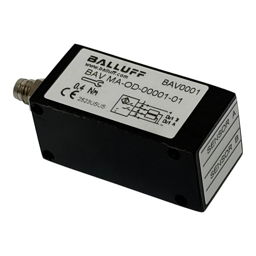 Balluff BAV0001 BAV MA-OD-00001-01 EdgeMaster Dual Photoelectric Sensor