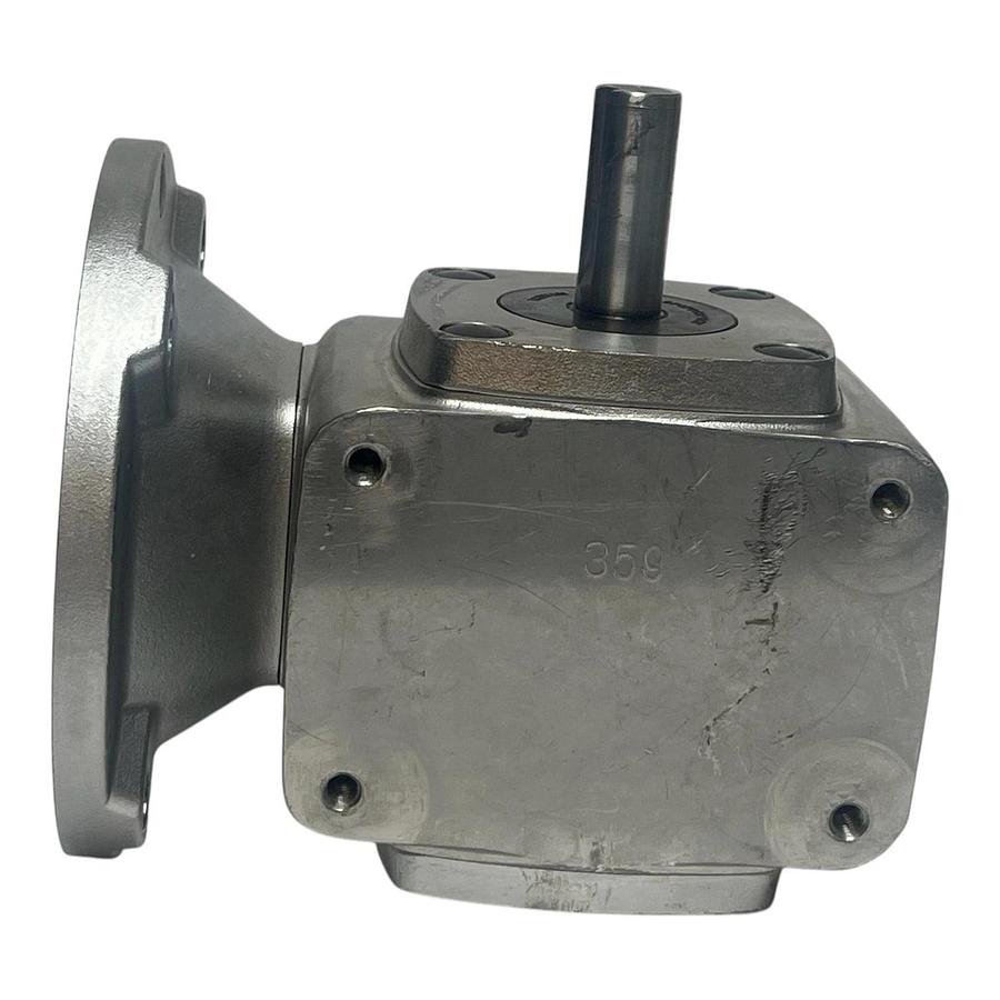 Boston Gear SSF715-30K-B5-JS1 Stainless Steel Right Angle Gear Reducer 30:1 New